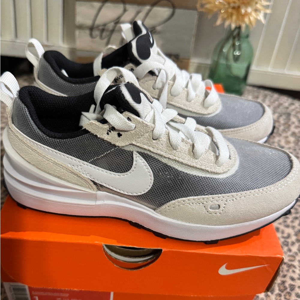 Nike Kids' Black and White Sneakers new